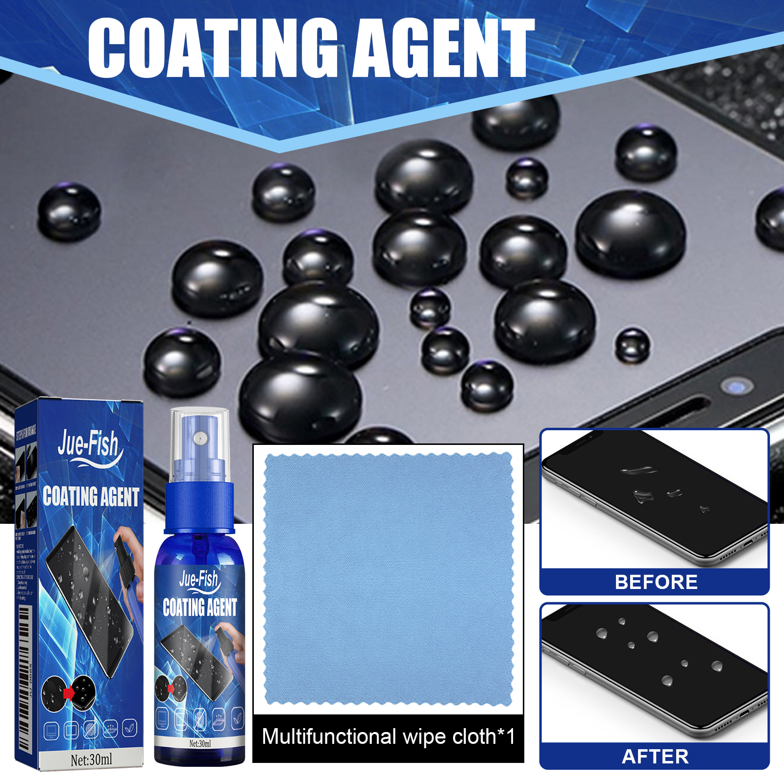 Screen Coating Agent, Smartpho - Oleophobic Coating Spray incelemesi ve fiyatı