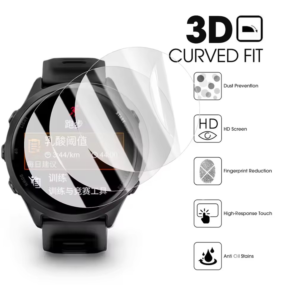1-3Pcs Hydrogel Film For Garmi - Smartwatch Screen Film incelemesi ve fiyatı