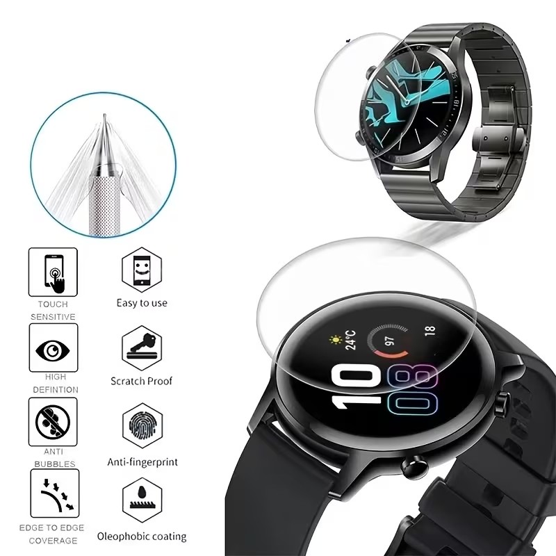 1-3Pcs Hydrogel Film For Garmi - Smartwatch Screen Film incelemesi ve fiyatı