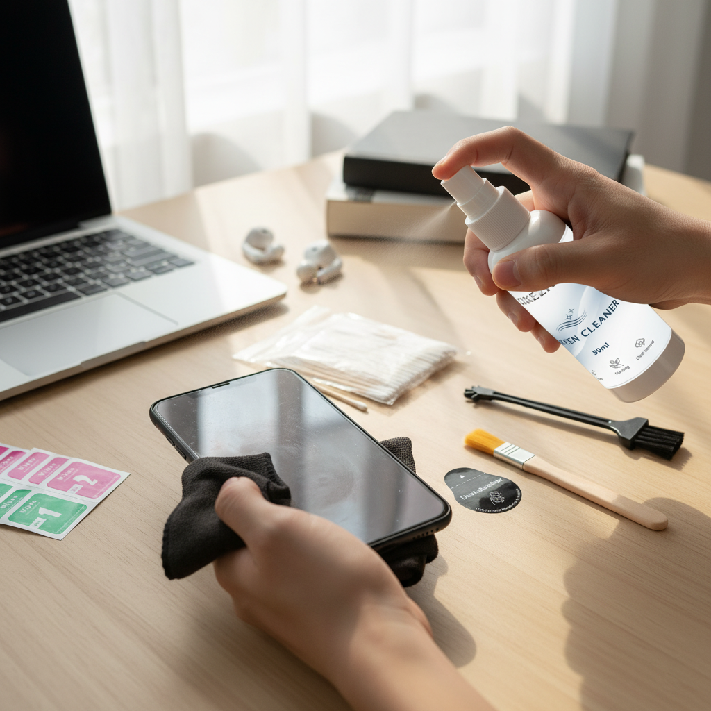 Phone & Tablet Screen Cleaning - Dust Removal Sticker incelemesi ve fiyatı