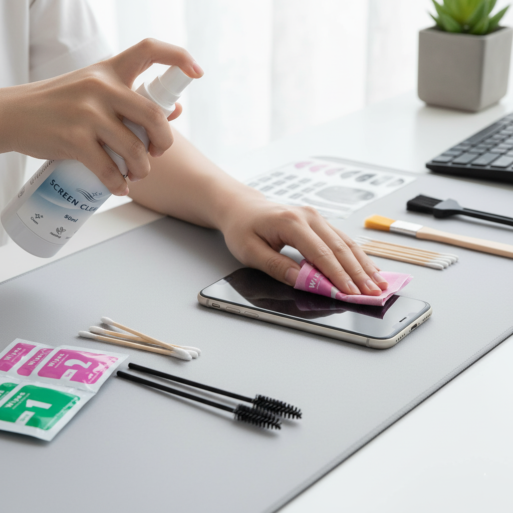 Phone & Tablet Screen Cleaning - Dust Removal Sticker incelemesi ve fiyatı
