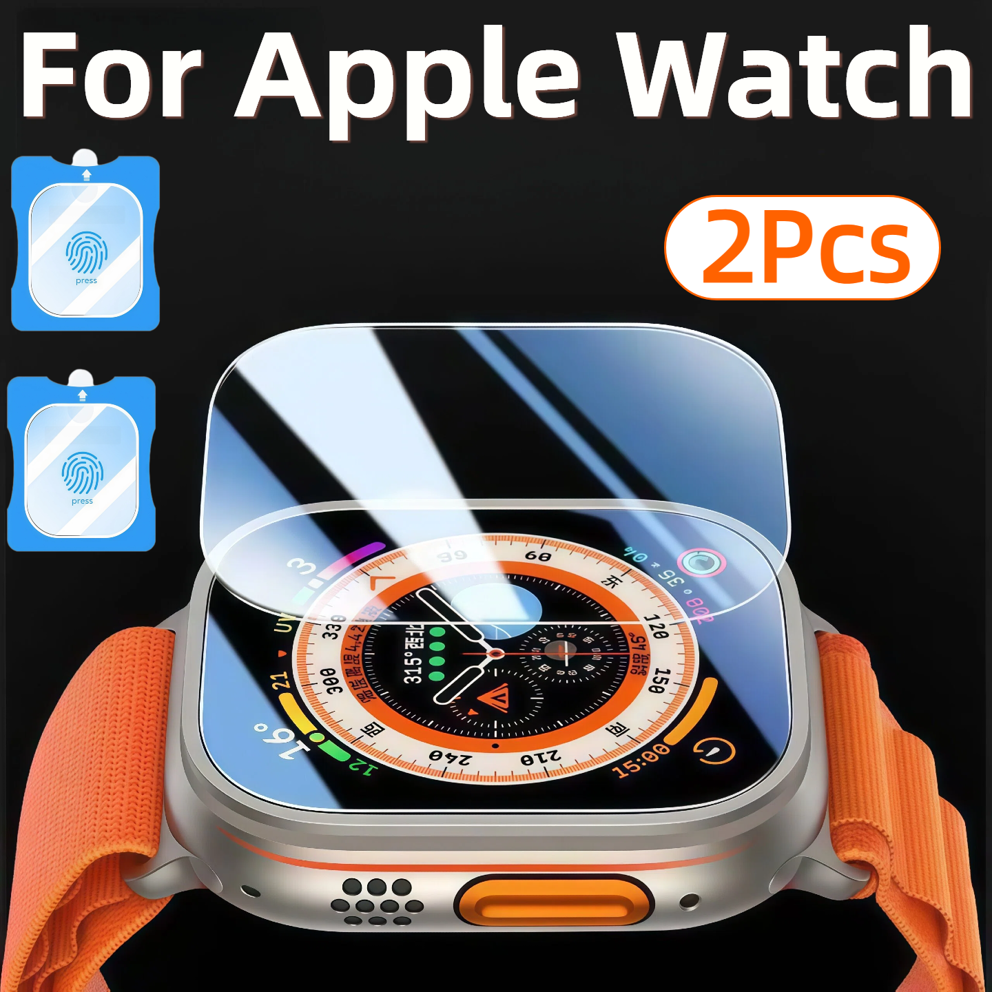 2Pcs 49mm For  Apple Watch Ult - Screen Alignment Tool incelemesi ve fiyatı