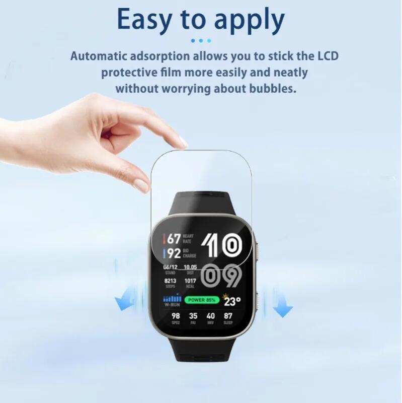 1-3Pcs Easy to Install Tempere - Smartwatch Screen Film incelemesi ve fiyatı