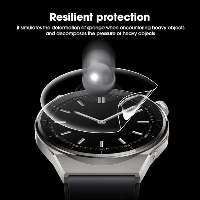 1-5Pcs 41mm/46mm Protective Hy - Smartwatch Screen Film incelemesi ve fiyatı