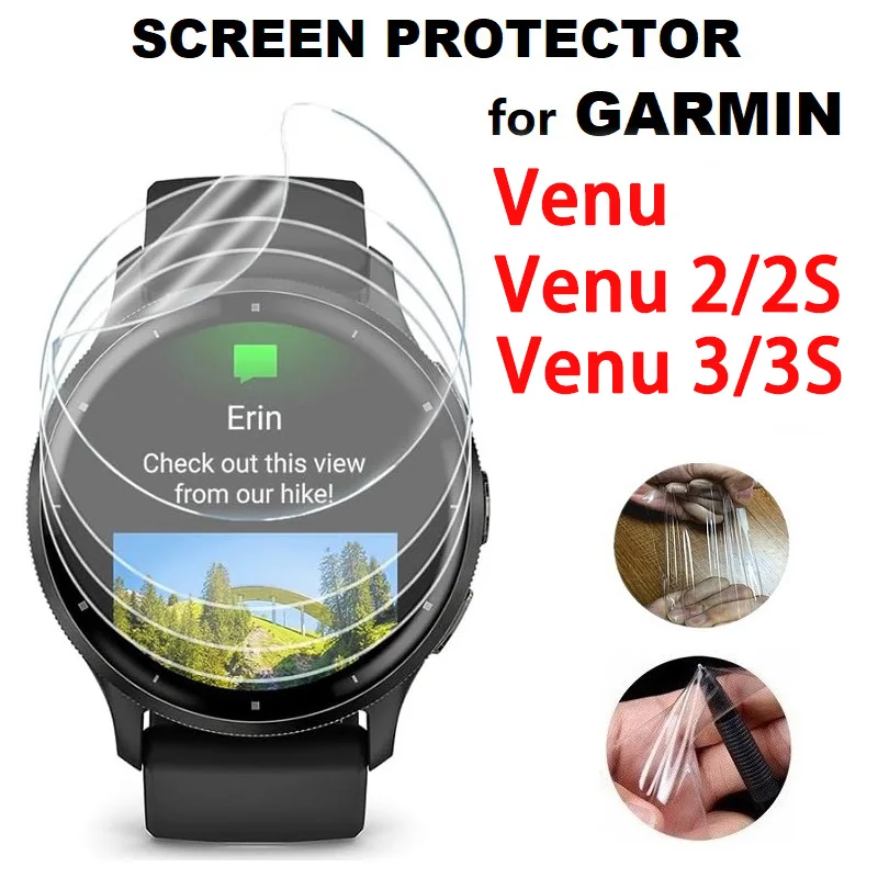 Hydrogel Film For Garmin Venu  - Hydrogel Screen Protector incelemesi ve fiyatı