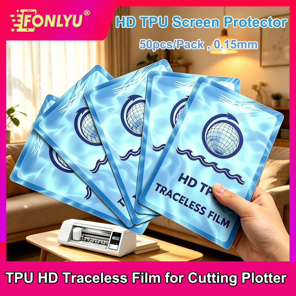 FONLYU 50pc HD Traceless TPU H - Screen Protector Cutter incelemesi ve fiyatı