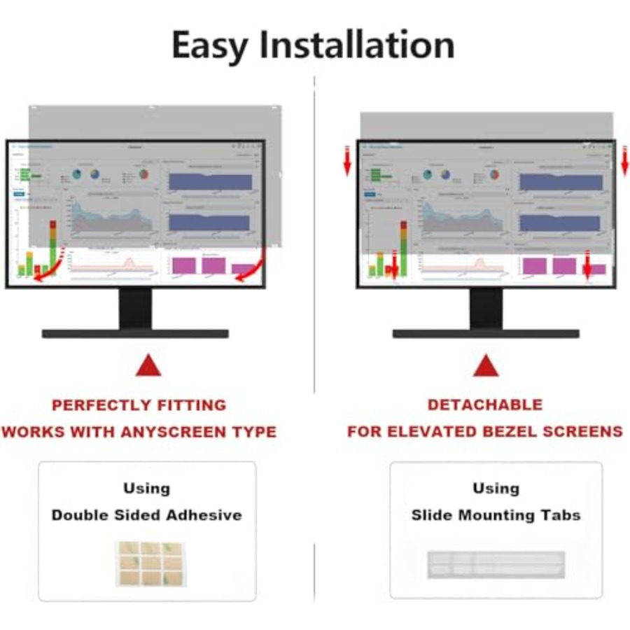 32 Inch Computer Privacy Scree - Privacy Filter 2Pack incelemesi ve fiyatı