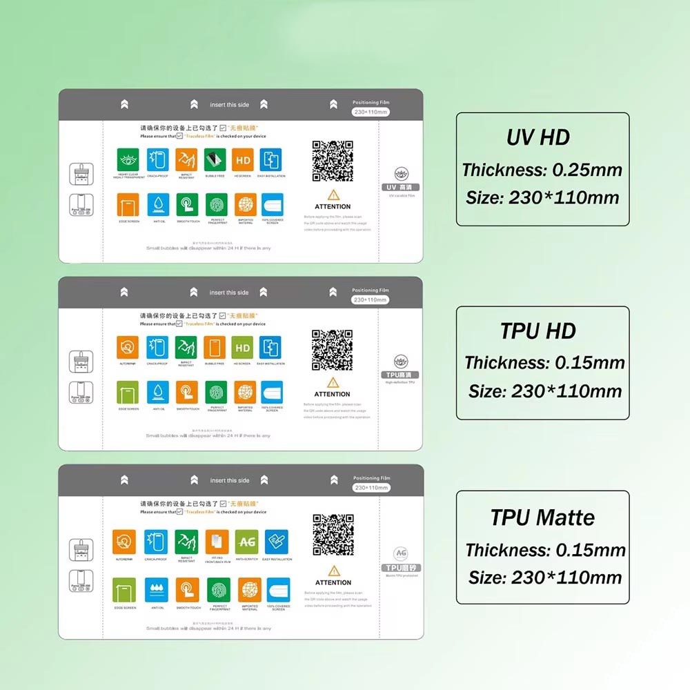 Filmexpert PFC-2100 Unlimited  - Hydrogel Screen Protector incelemesi ve fiyatı