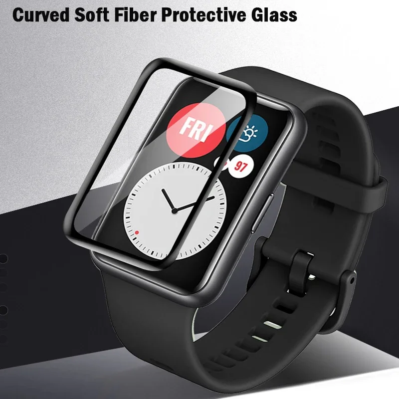 Soft Glass For Huawei Watch Fi - Tempered Glass Screen 9H incelemesi ve fiyatı