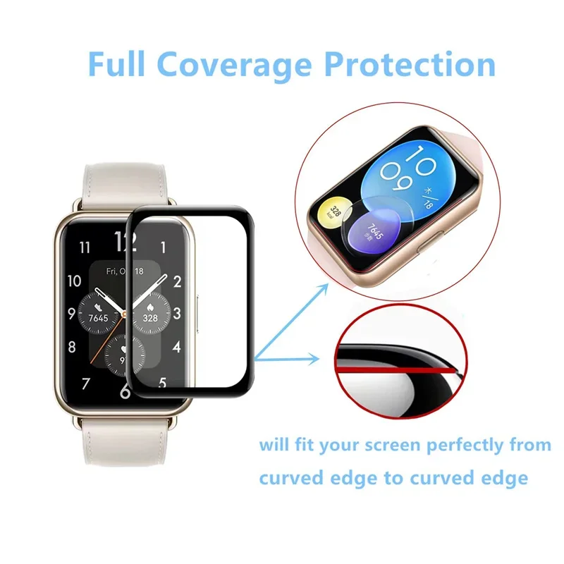 Soft Glass For Huawei Watch Fi - Tempered Glass Screen 9H incelemesi ve fiyatı