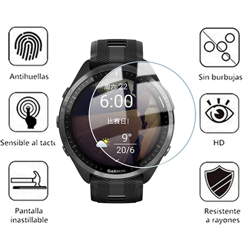Tempered Glass For Garmin Fore - Tempered Glass Screen 9H incelemesi ve fiyatı
