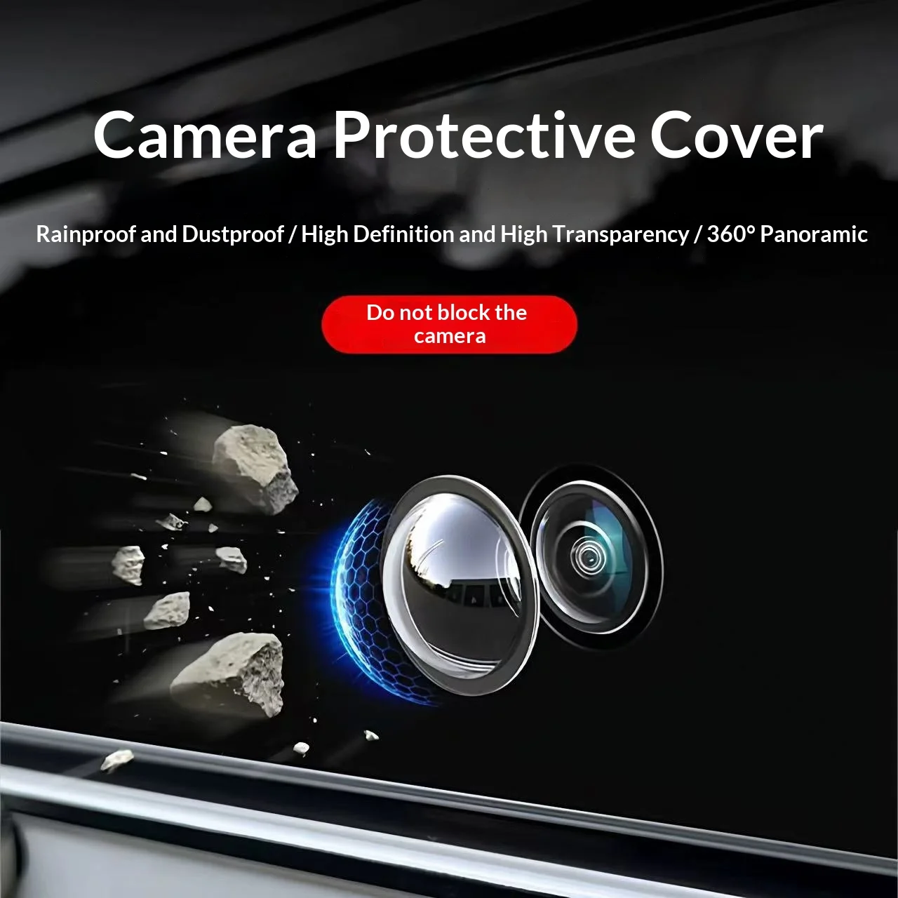 Car camera protective cover le - Glass Protector Auto incelemesi ve fiyatı