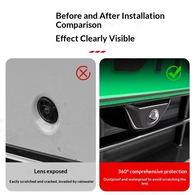 Car camera protective cover le - Glass Protector Auto incelemesi ve fiyatı