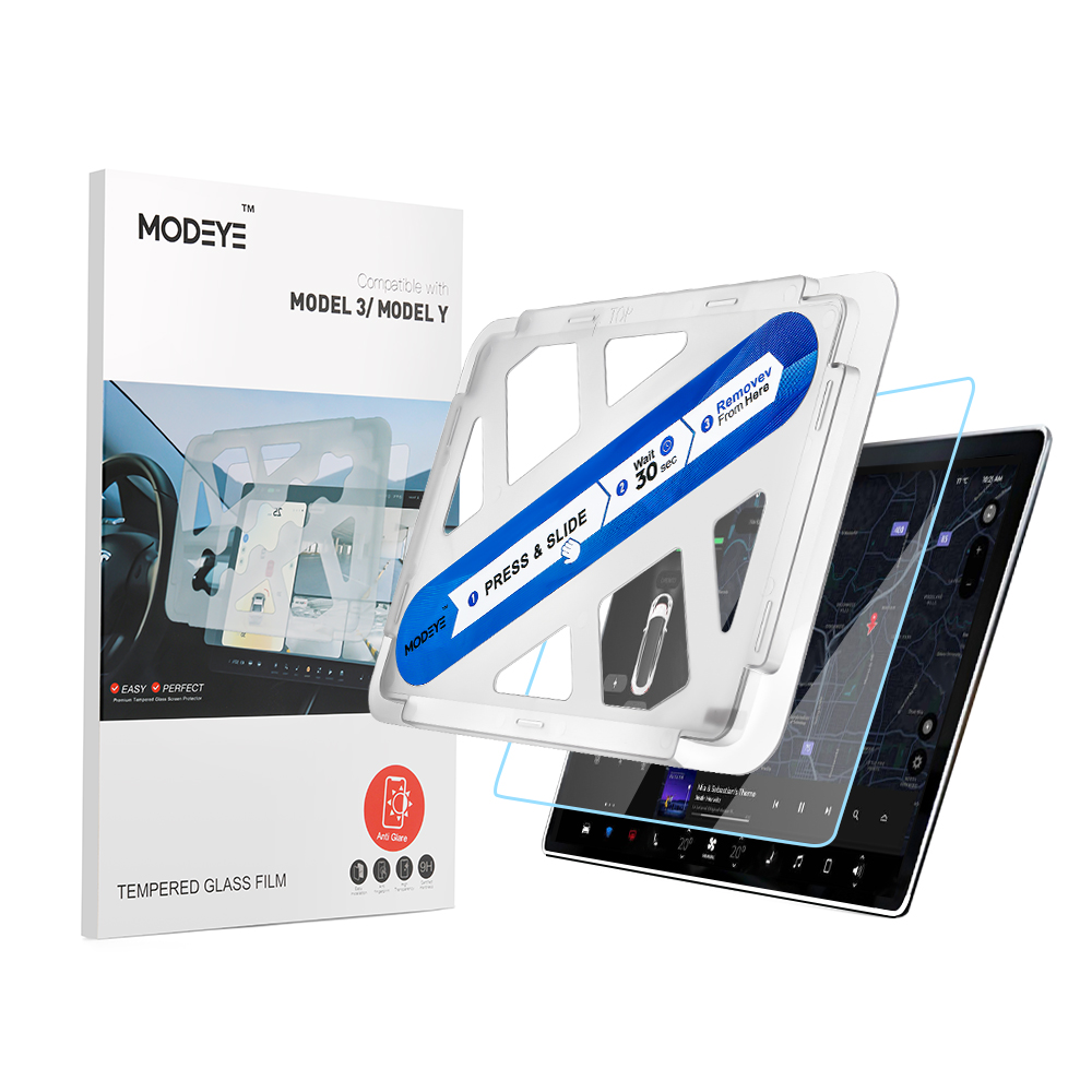 For Tesla Model 3 Y Car Naviga - Glass Protector Auto incelemesi ve fiyatı