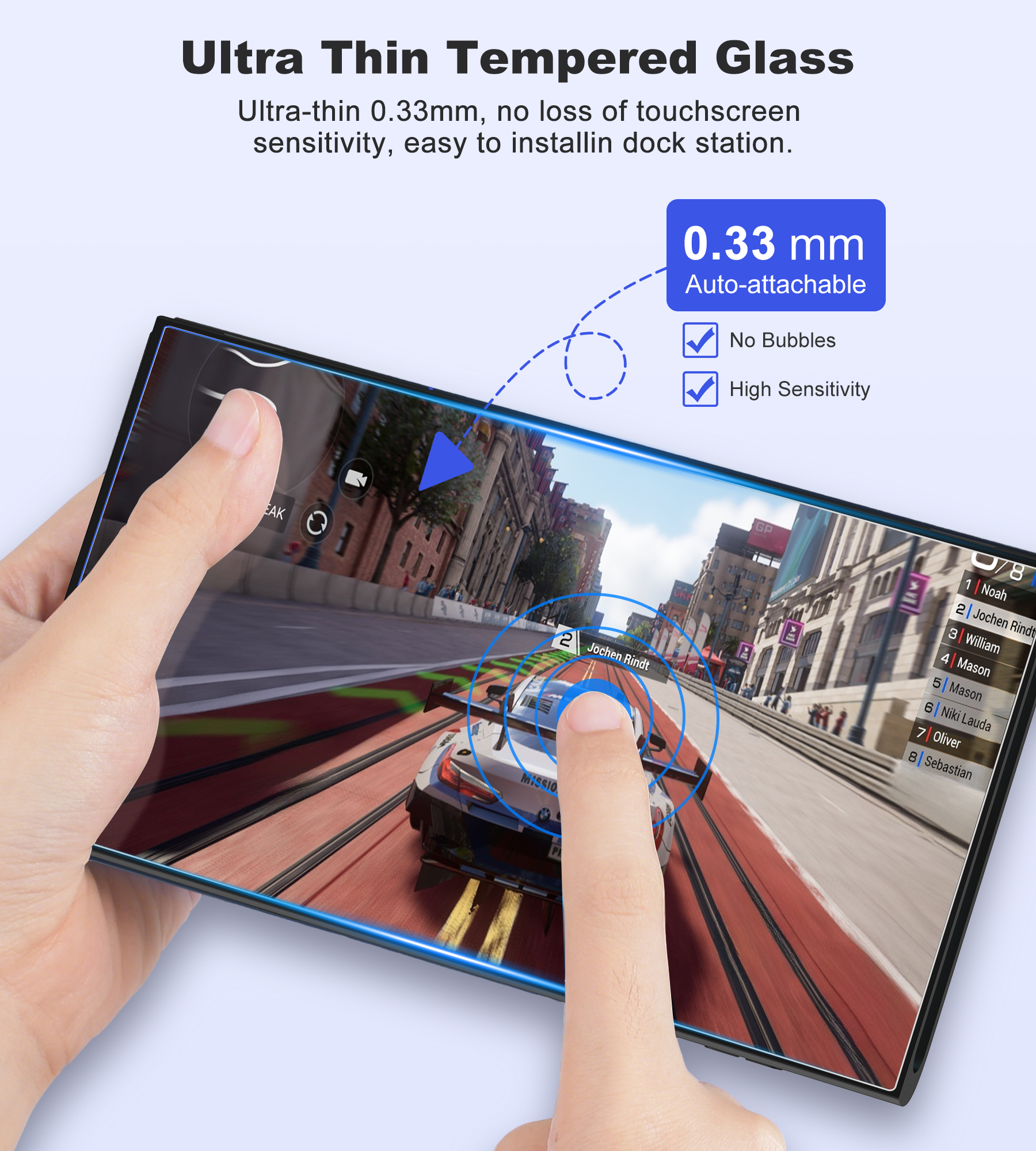BEBONCOOL 2-Pack Tempered Glas - Screen Alignment Tool incelemesi ve fiyatı