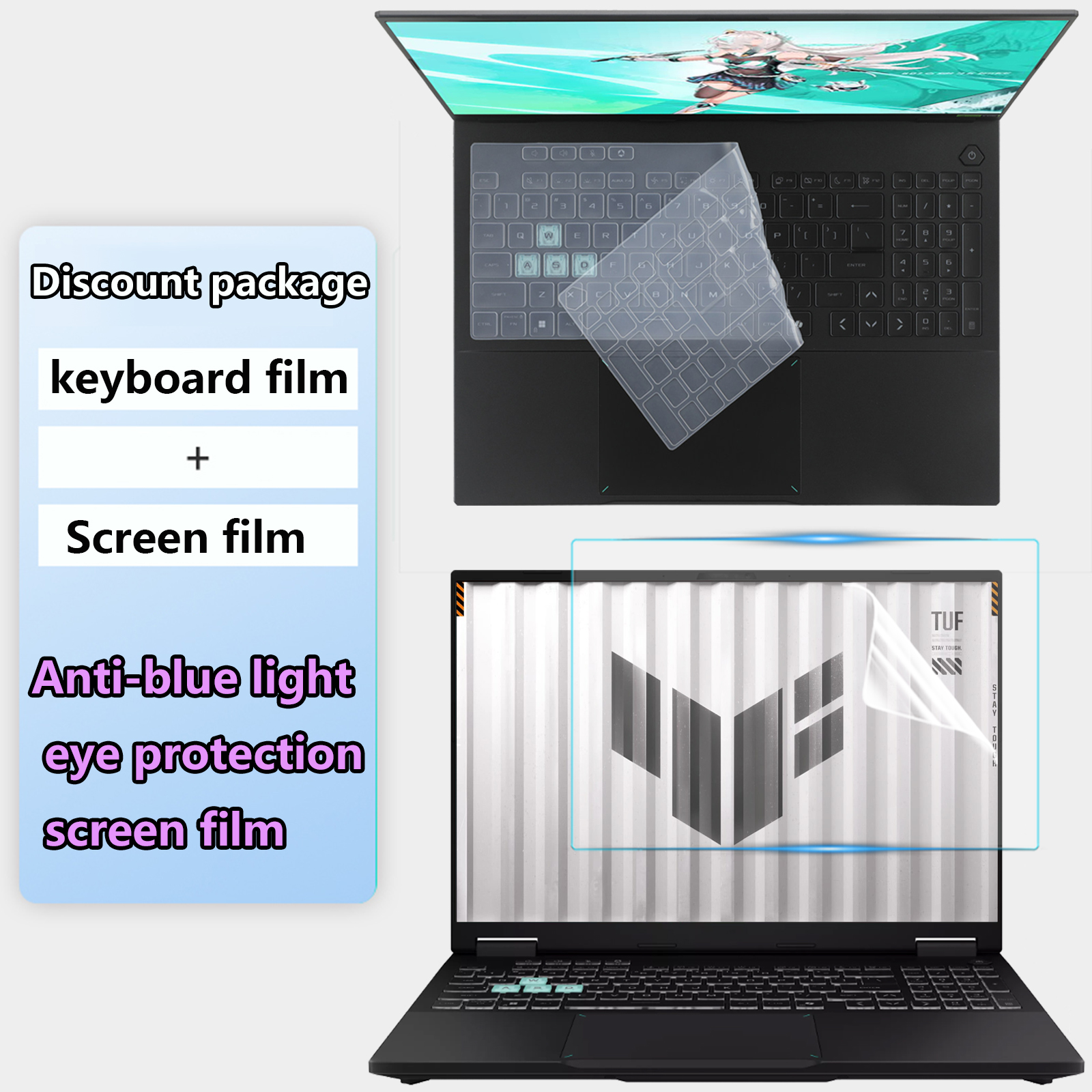 For 18 inch ASUS TUF Gaming A1 - Matte Anti Glare Screen incelemesi ve fiyatı