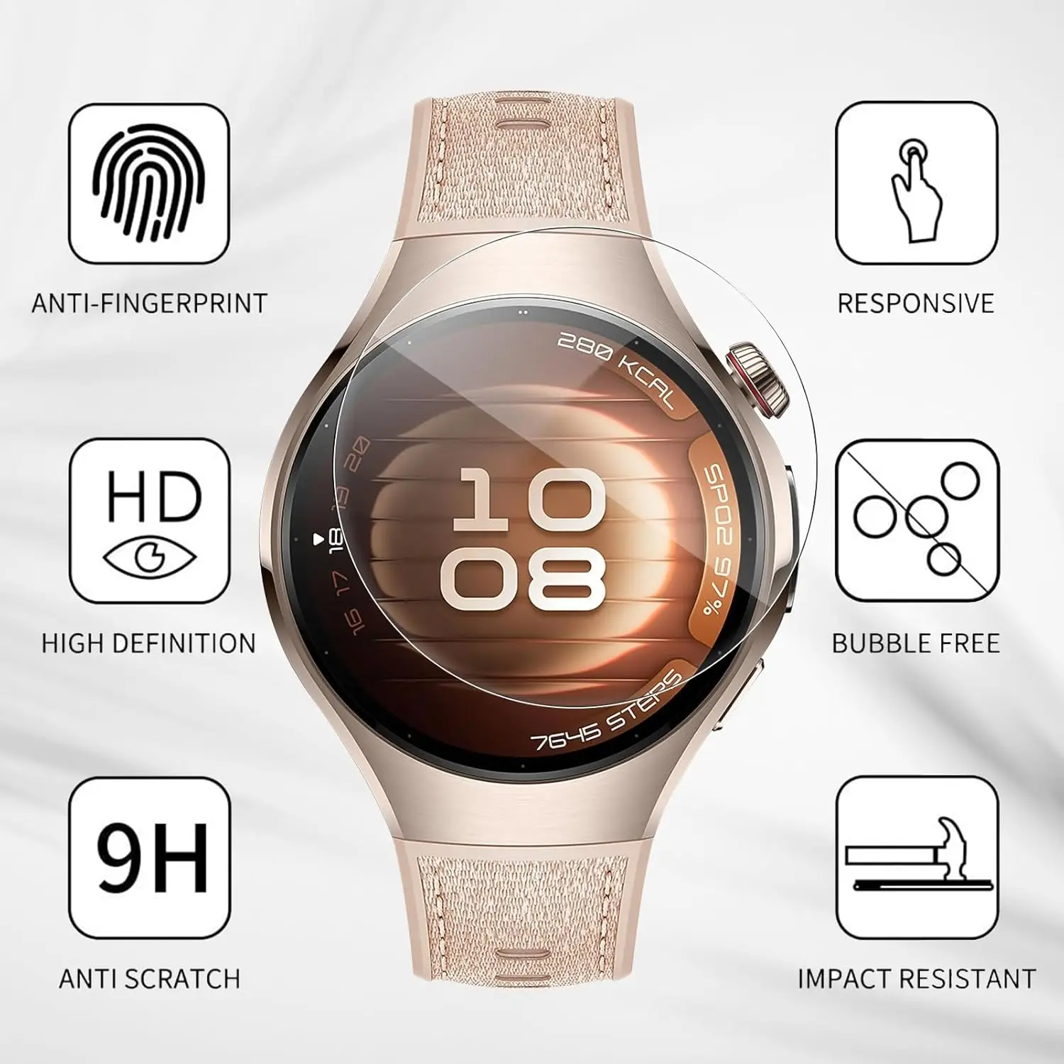 Hydrogel Film For Huawei Watch - Hydrogel Screen Protector incelemesi ve fiyatı