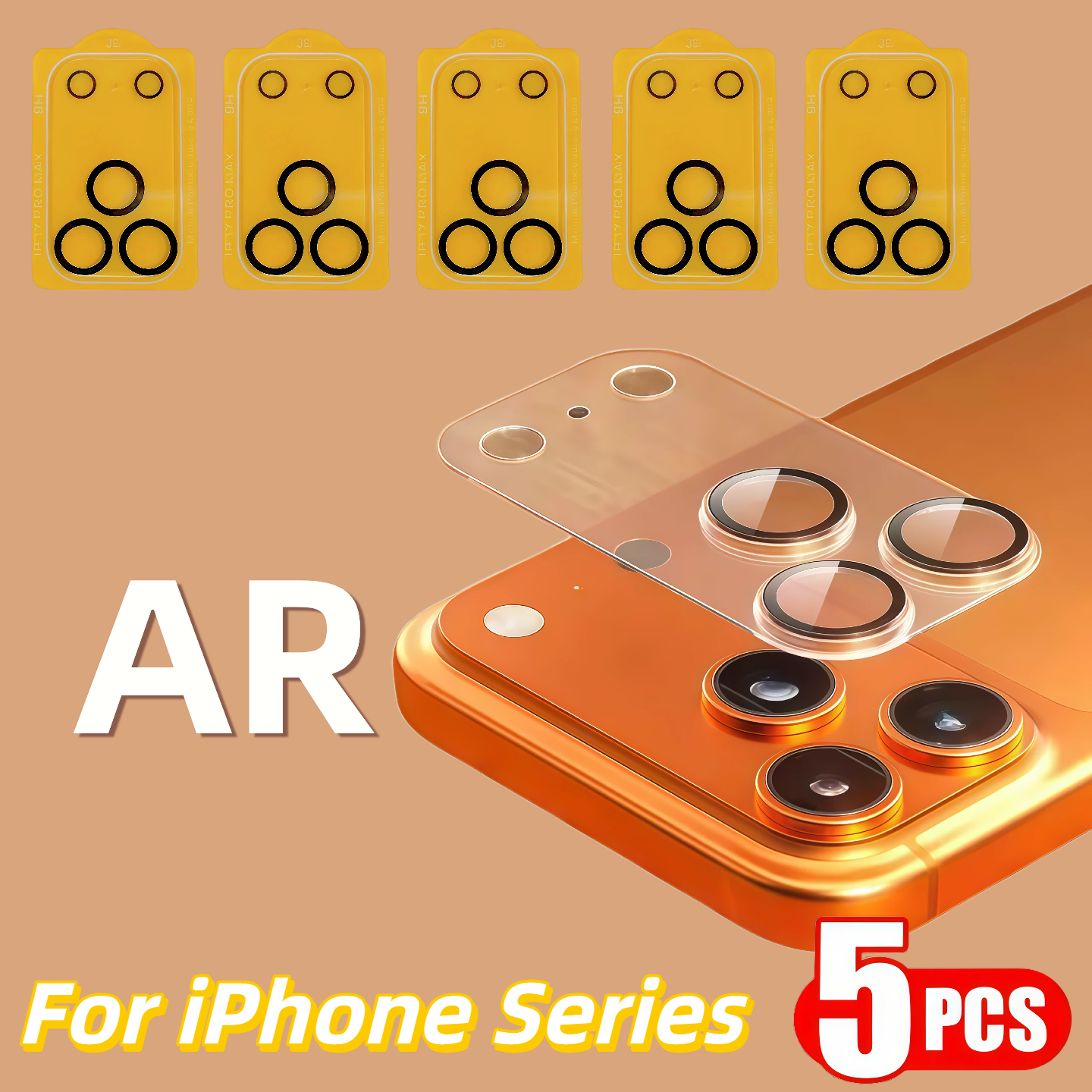5Pcs For  iPhone 17 Air 16e 16 - Tempered Glass Screen 9H incelemesi ve fiyatı
