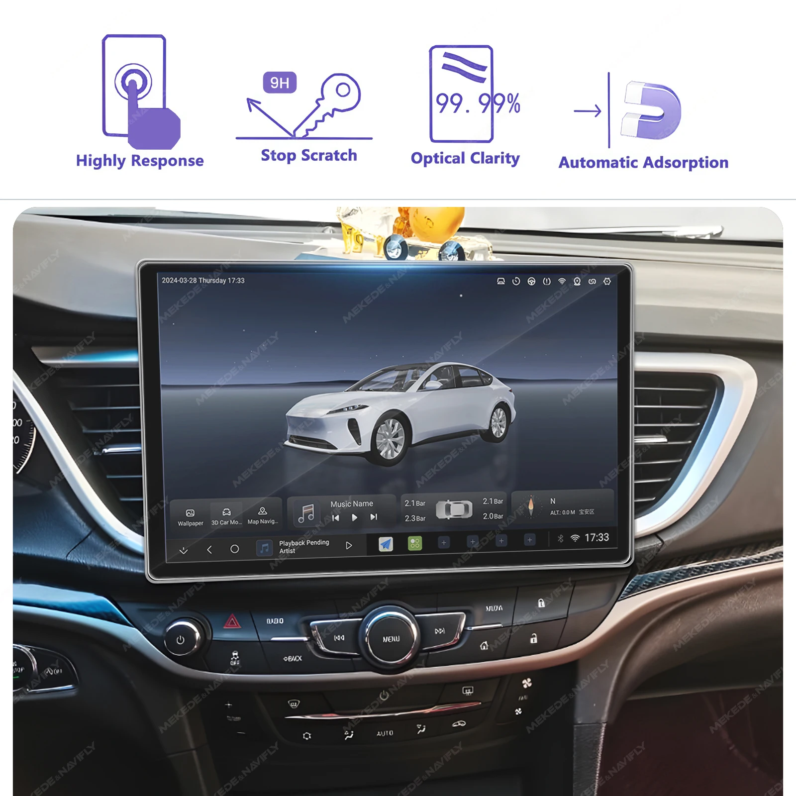 For 11.5 13 Inch Radio Tempere - Glass Protector Auto incelemesi ve fiyatı
