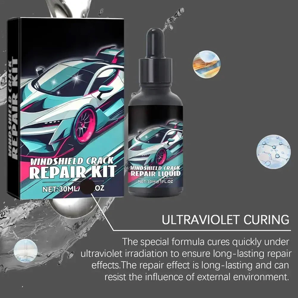 Cracked Glass Scratch Repair K - Liquid Uv Glue Kit incelemesi ve fiyatı