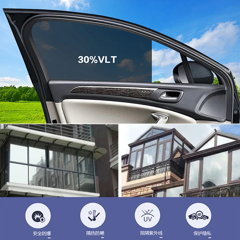 50cmx3m Car Window Privacy Tin - Glass Protector Auto incelemesi ve fiyatı