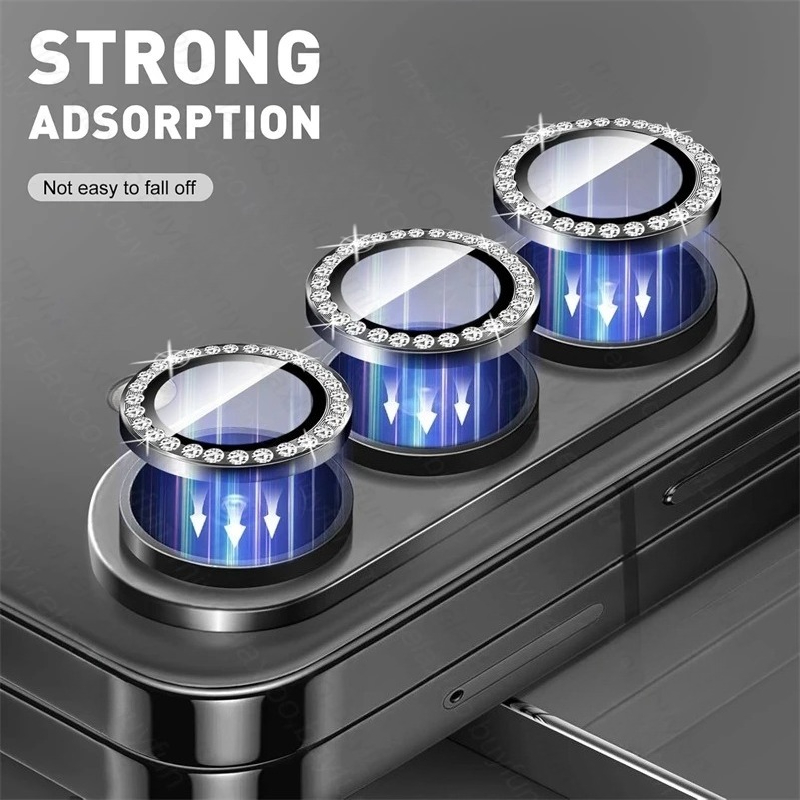 3D Sparkling Rhinestone 9H Len - Tempered Glass Screen 9H incelemesi ve fiyatı