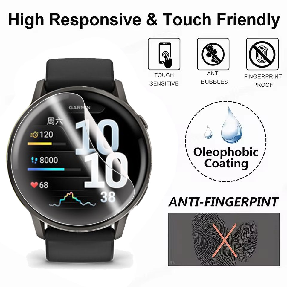 Soft Hydrogel Film For Garmin  - Hydrogel Screen Protector incelemesi ve fiyatı