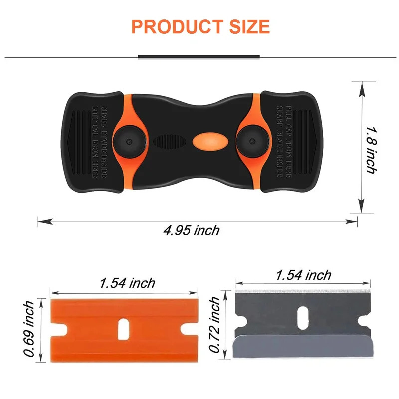 Plastic/Metal Razor Blade Scra - Dust Removal Sticker incelemesi ve fiyatı