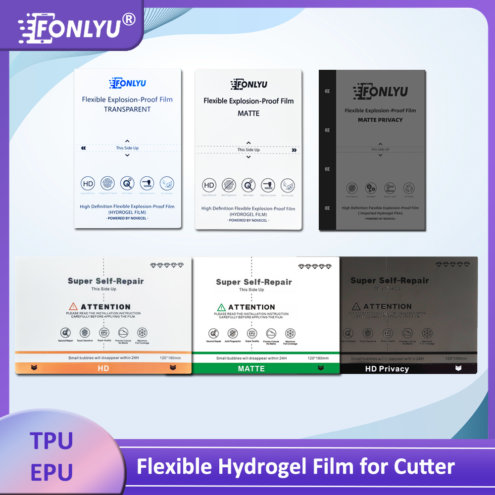 FONLYU 50pc Universal HD Matte - Screen Protector Cutter incelemesi ve fiyatı