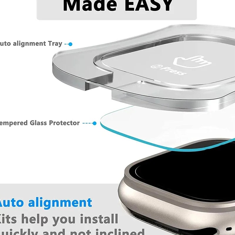Easy Install 2Pcs Tempered Gla - Screen Alignment Tool incelemesi ve fiyatı
