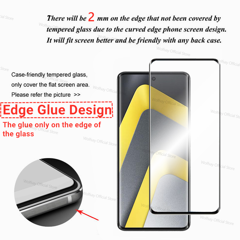 3/2/1 PCS 3D Curved Edge Glass - Curved Edge Screen incelemesi ve fiyatı