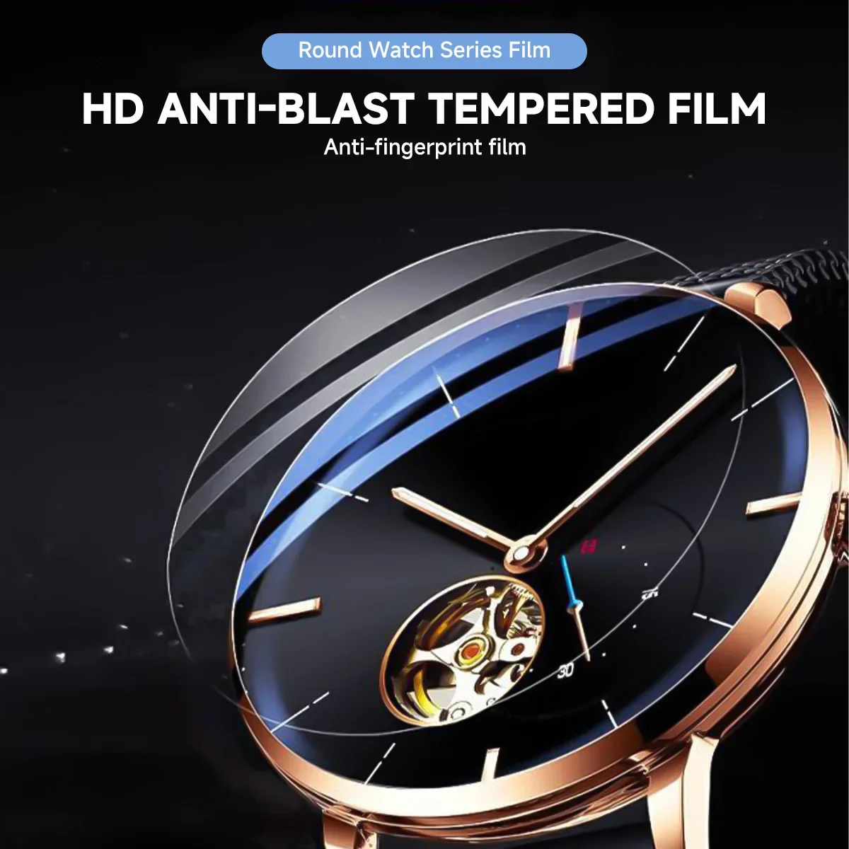 26-46mm Universal Tempered Gla - Smartwatch Screen Film incelemesi ve fiyatı