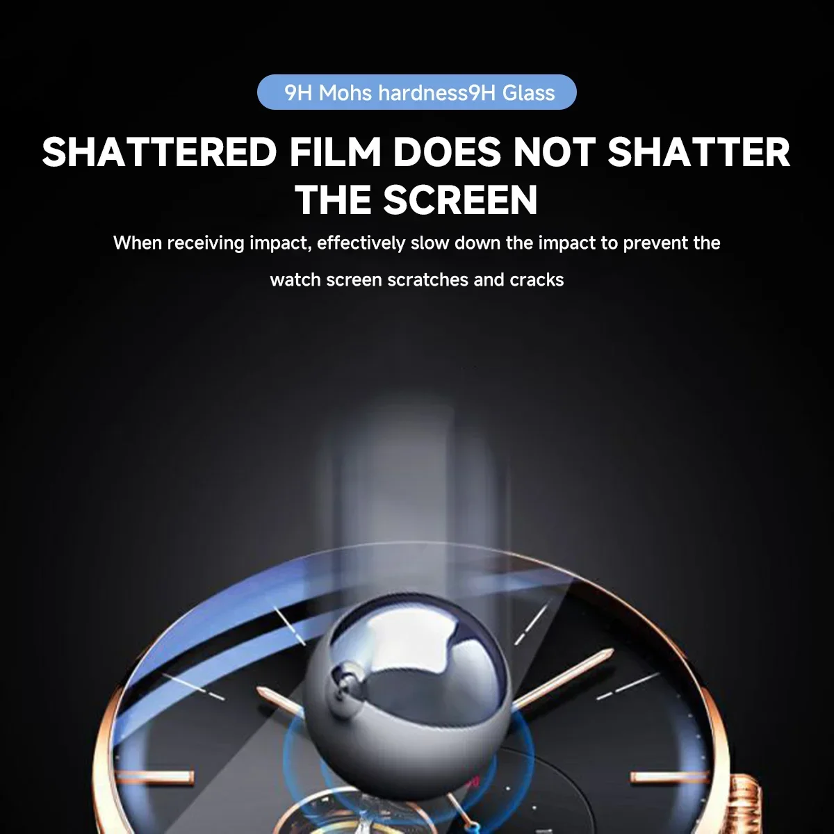 26-46mm Universal Tempered Gla - Smartwatch Screen Film incelemesi ve fiyatı