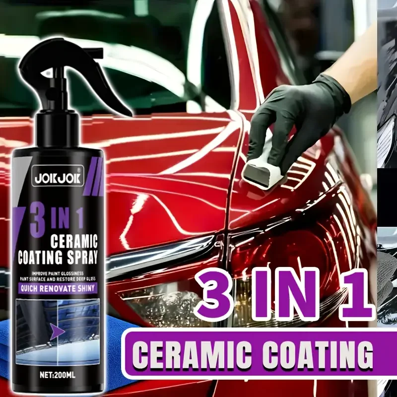 3 in 1 Car Ceramic Liquid Coat - Nano Liquid Coating incelemesi ve fiyatı