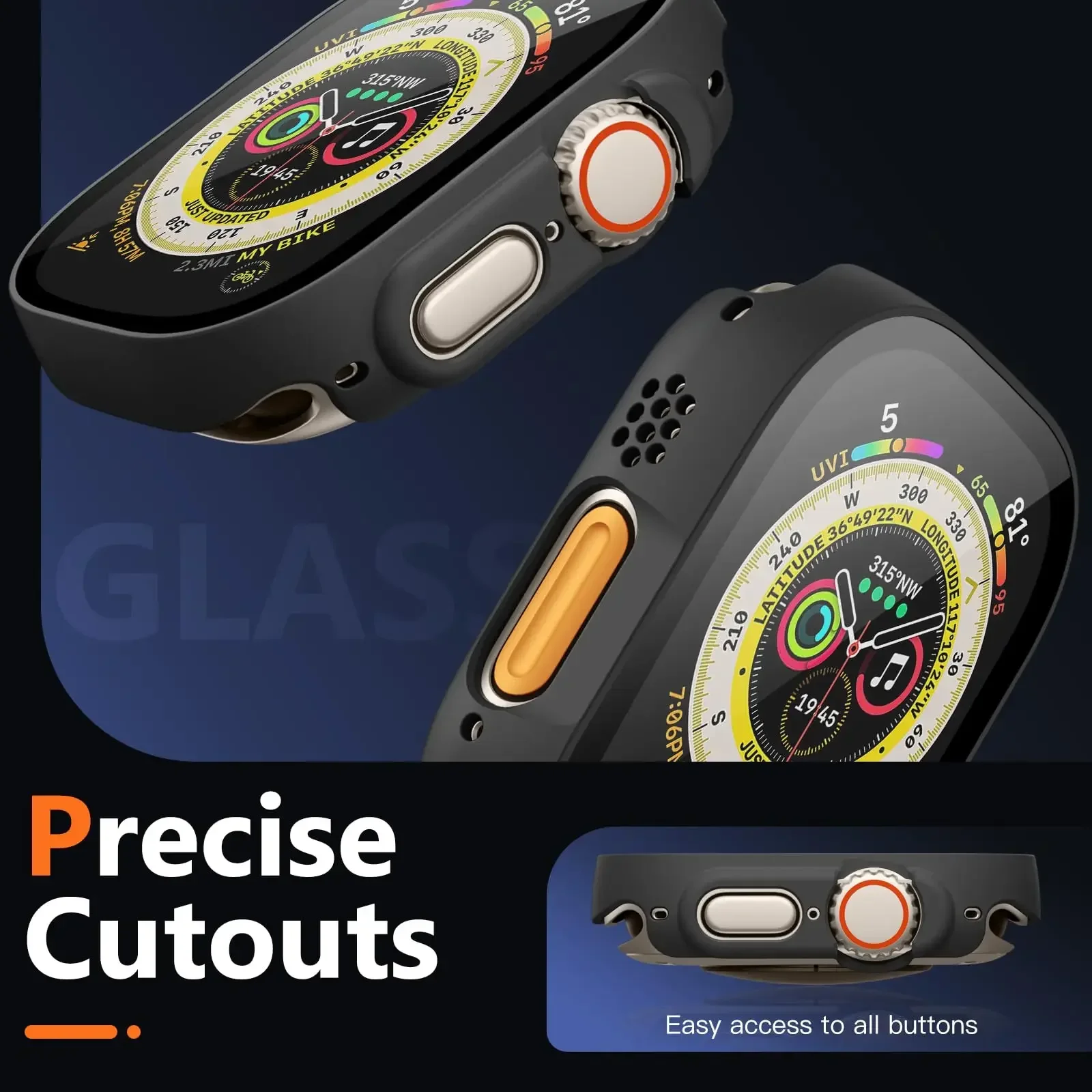 3 Pack Cover for Apple Watch 4 - Smartwatch Screen Film incelemesi ve fiyatı