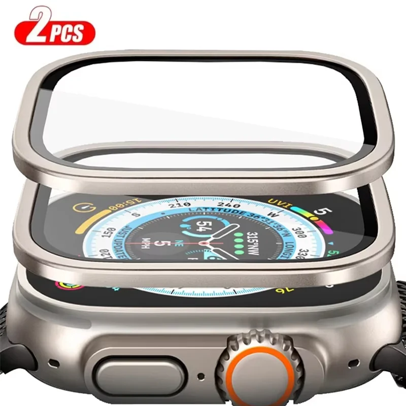 Aluminium Alloy Case+Tempered  - Smartwatch Screen Film incelemesi ve fiyatı