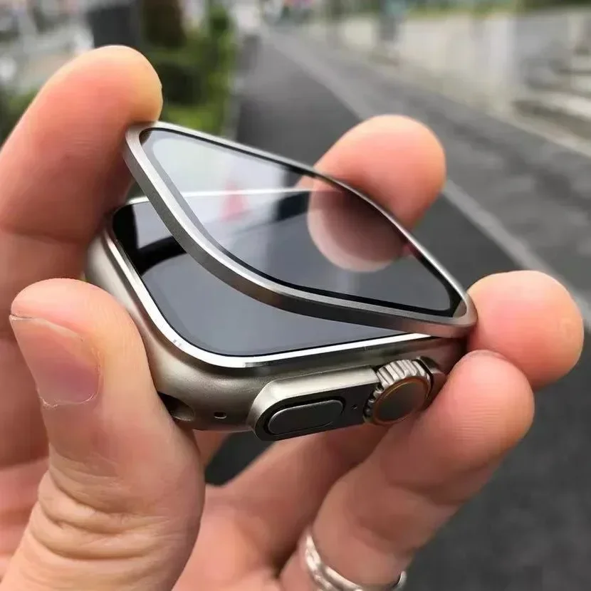 Aluminium Alloy Case+Tempered  - Smartwatch Screen Film incelemesi ve fiyatı