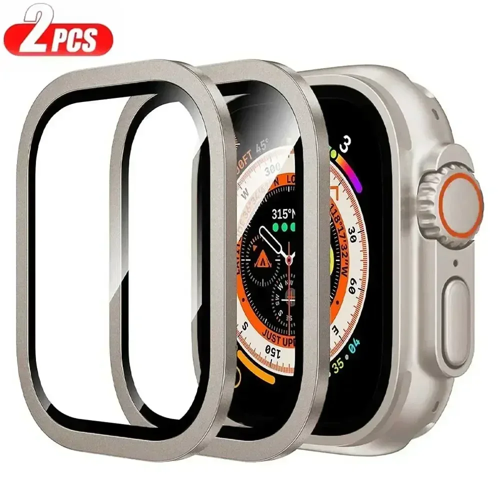 Aluminium Alloy Case+Tempered  - Smartwatch Screen Film incelemesi ve fiyatı